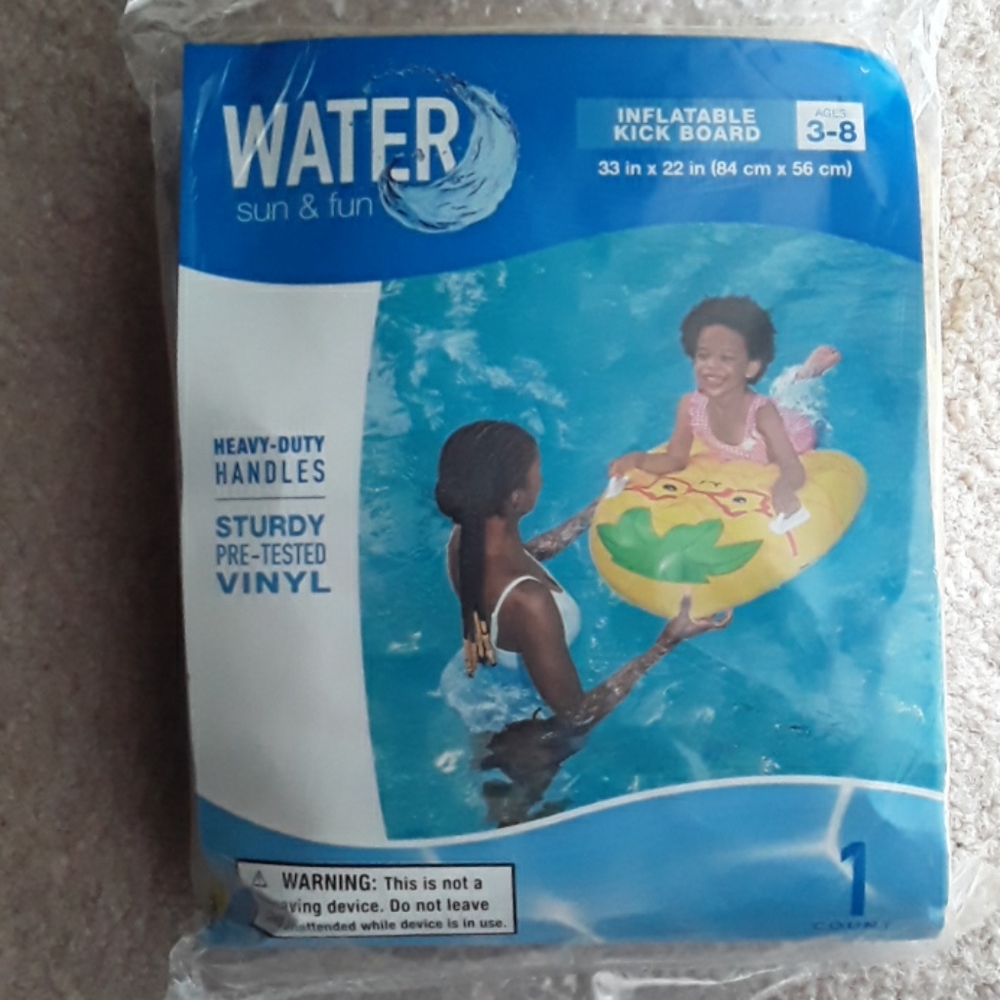 Pineapple Inflatable Kick Board - Picture 2 of 6